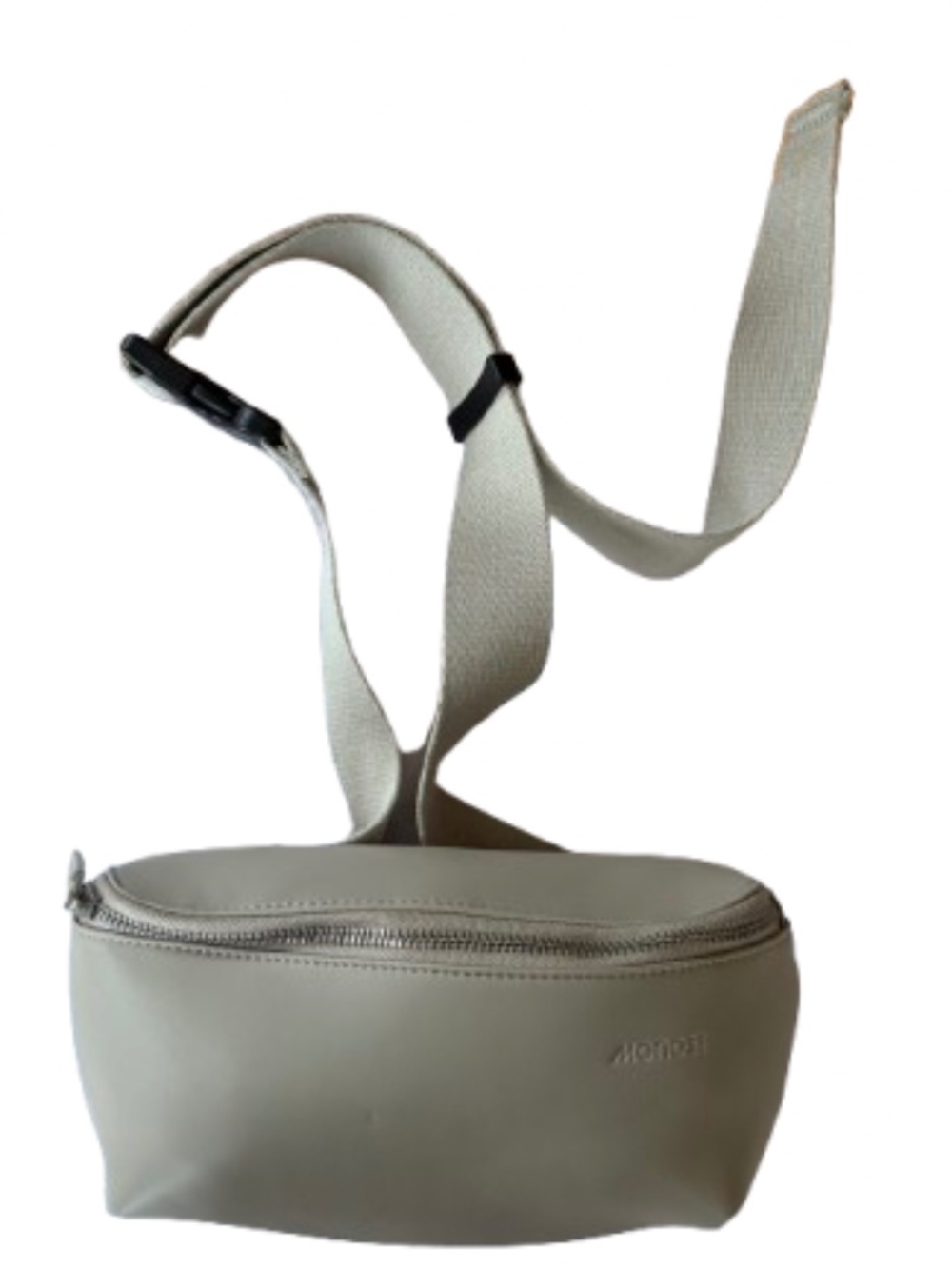 Monos Crossbody Bag Beige Minimalist Belt Bag NWOT